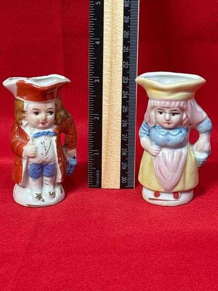 Antique Collectable Face Pitchers