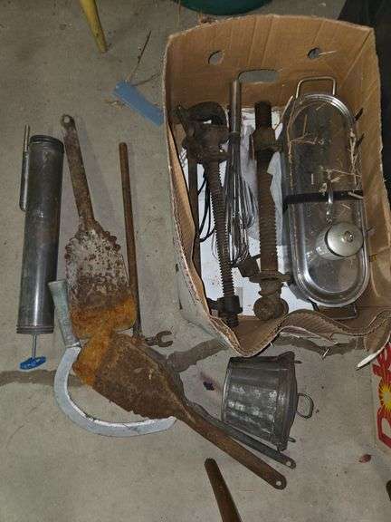 Lot of antique tool