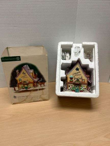 Department 56 North Pole Series Caribou Coffee Shop