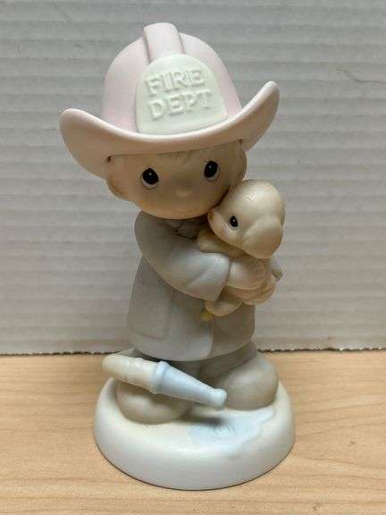 1986 Precious Moments Love Rescued Me Figurine by Enesco
