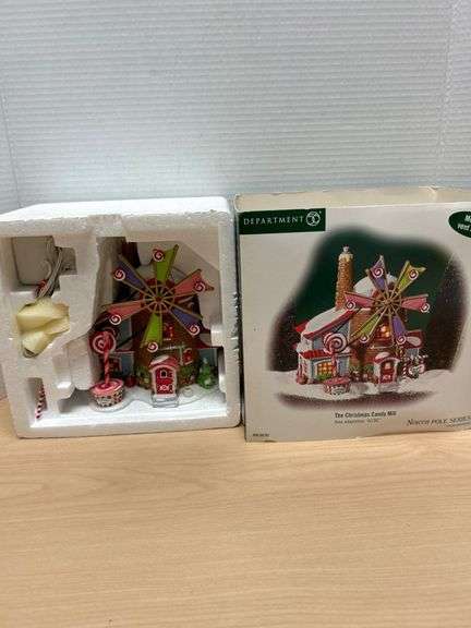 Department 56 North Pole Series The Christmas Candy Mill