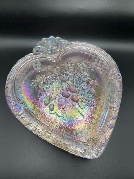 Fenton Heart-Shaped Dish