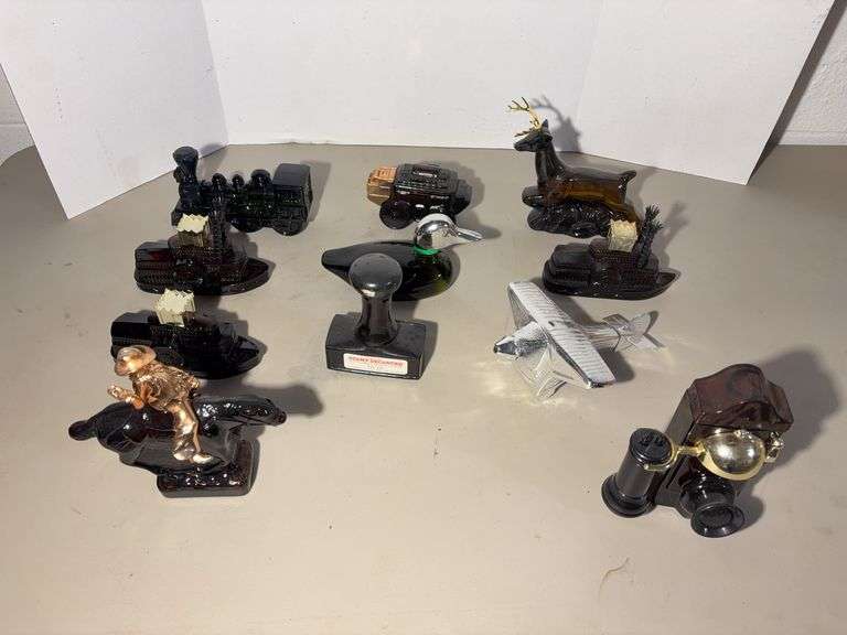 11 Figural Avon Bottles