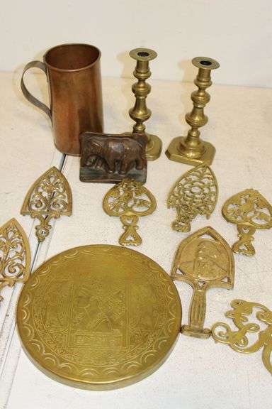 Brass And Copper Pieces