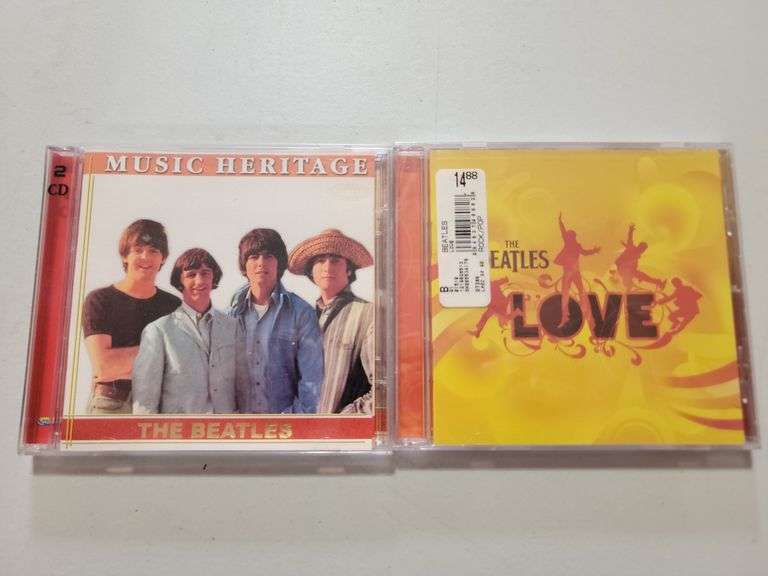 The Beatles Love Cd & The Beatles Music Heritage 2 Disc Set