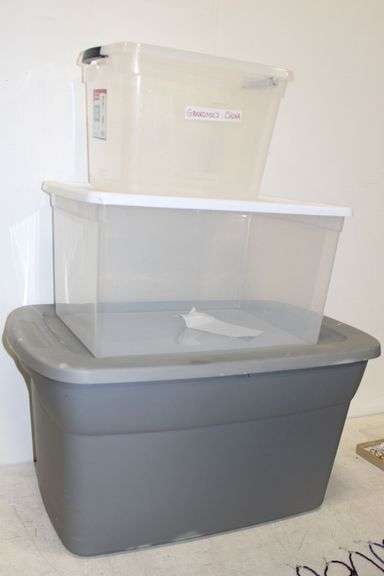 Plastic Storage Bins