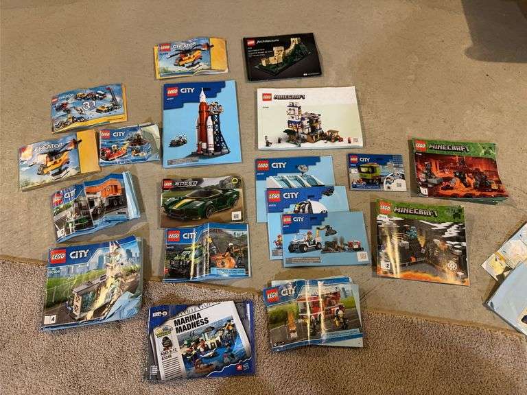 LEGO instructional booklets / manuals
