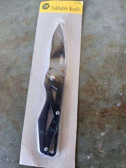 Tuft Work Folding Knife 6.2'', Folded 3.7'' High Quality 2CRL3 Blade ***Must Be 18Yrs Or Older W/Pr