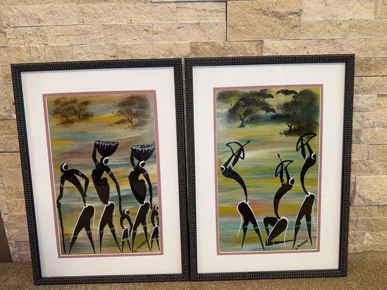 Hand painted African art-Original
