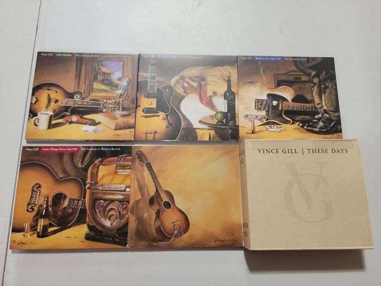 2006 Vince Gill These Days 4 Cds, 43 Brand New Songs By Vince Gill Includes 64 Page Booklet Of Lyric