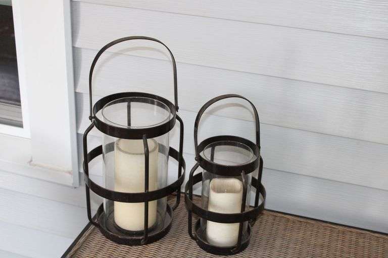 Metal Candle Lanterns