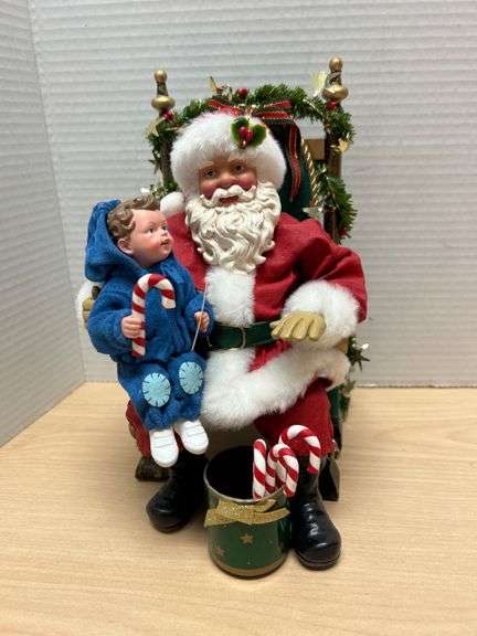 2000 Clothique Possible Dreams Santa Figurine ‘I’ve Been Good’