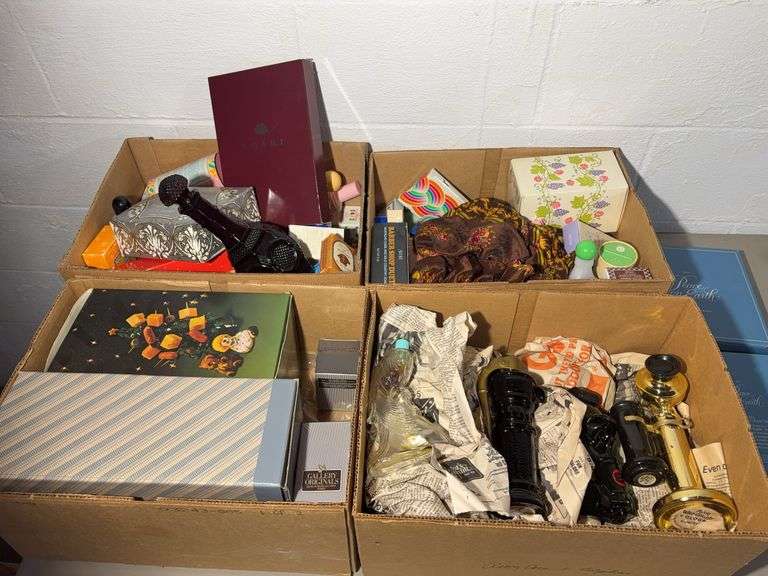Four Boxes of Avon Products