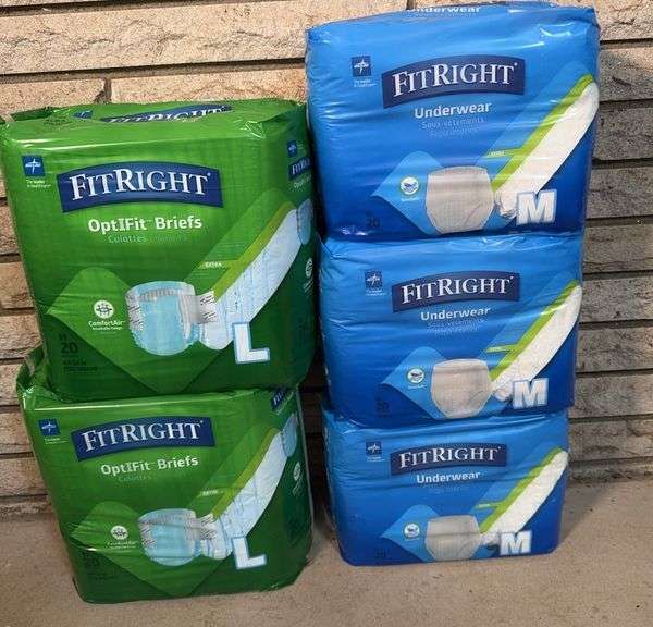 Fit Right Disposable Underwear