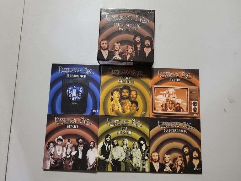 2016 The Legendary Broadcasts Fleetwood Mac Gold Dust Radio [1975-1988] 6 Cd Set