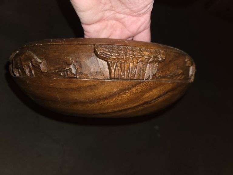 Wooden bowl