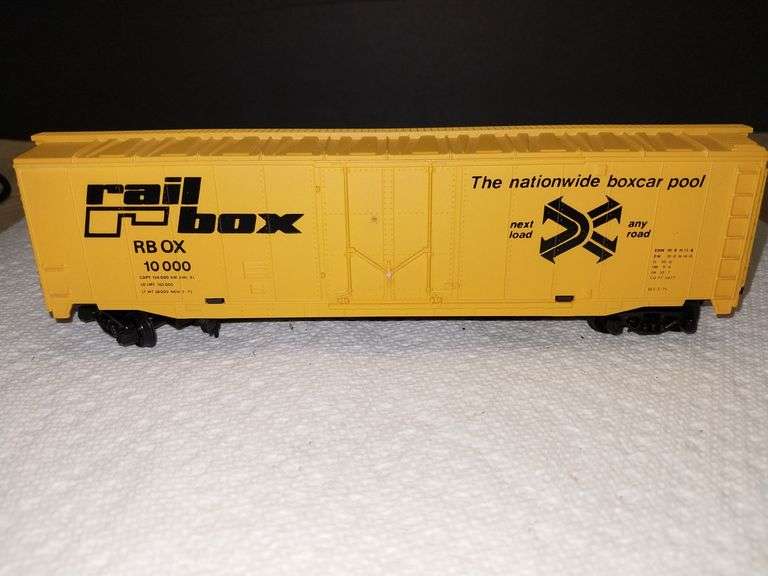 Railbox RB OX 10000 Boxcar – “The Nationwide Boxcar Pool” - Auction Ohio