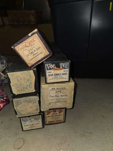 Piano rolls