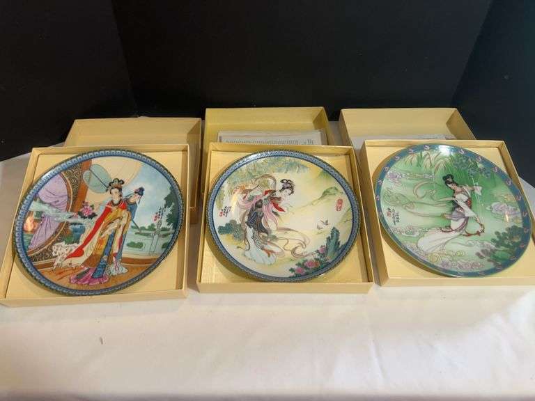 Asian Collector Art Plates