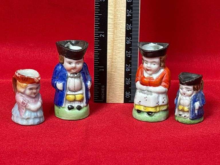 Antique Collectable Face Pitchers