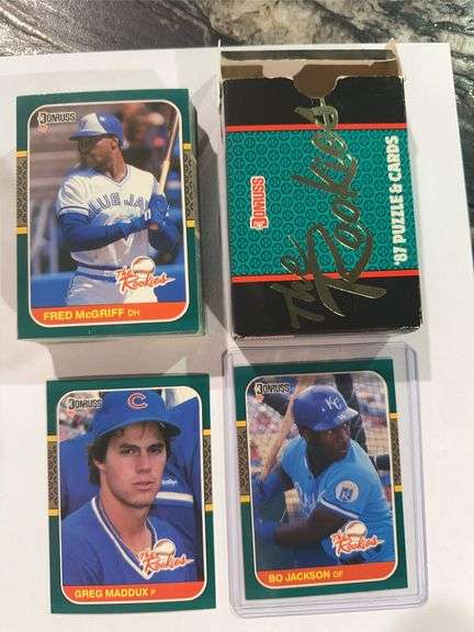 1987 Donruss, the rookies box set