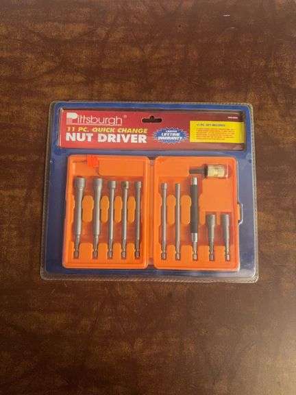 Pittsburgh 11Pc Quick Change Nut Driver