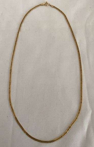 Gold Chain Marked 14K Italy