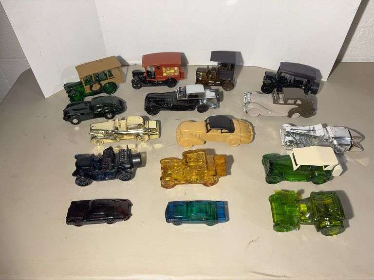 16 Avon Car Bottles