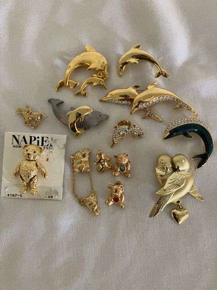Ladies' Costume Jewelry Pins