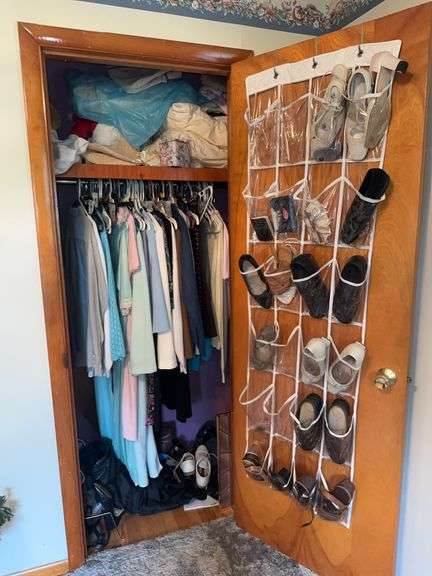 Closet of Shoes and Clothes (size 10 and large clothings and shoes 7 & 7.5)