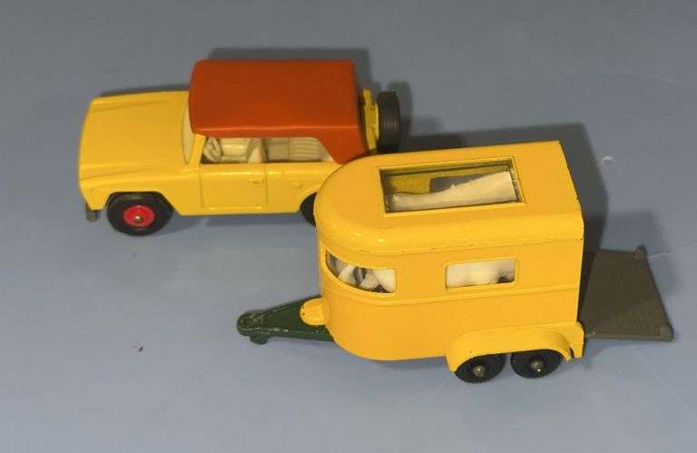 Field Car Vintage Matchbox – pony/horse trailer, field car - Auction Ohio