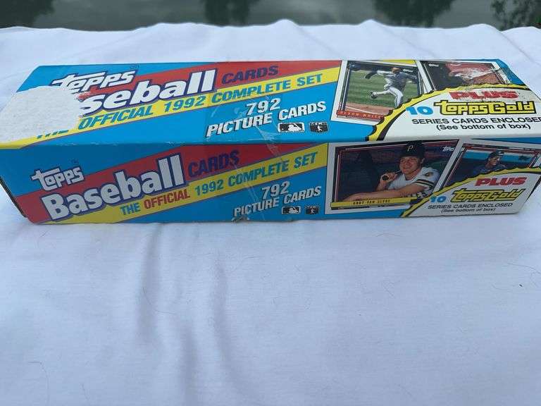 1992 Topps baseball complete set