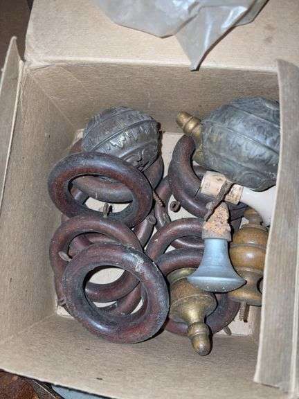 Miscellaneous items and wood rings