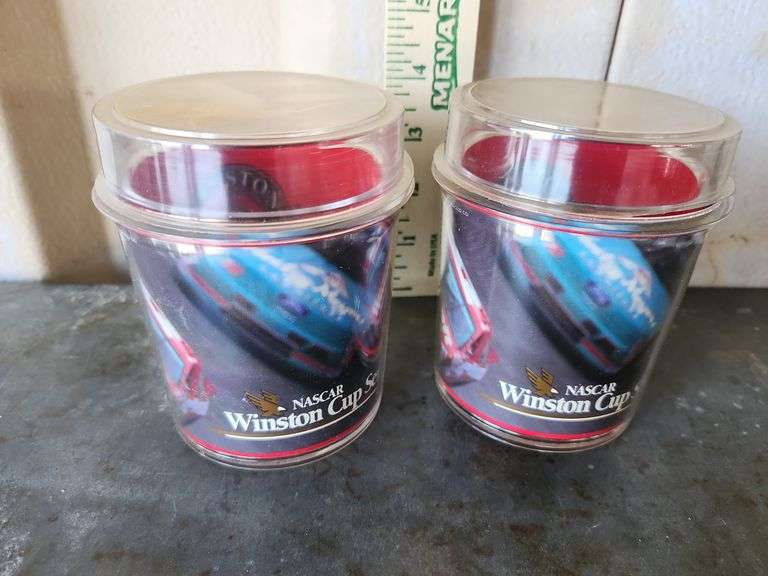 Two Thermo-Serv Nascar Winston Cup Series Cups