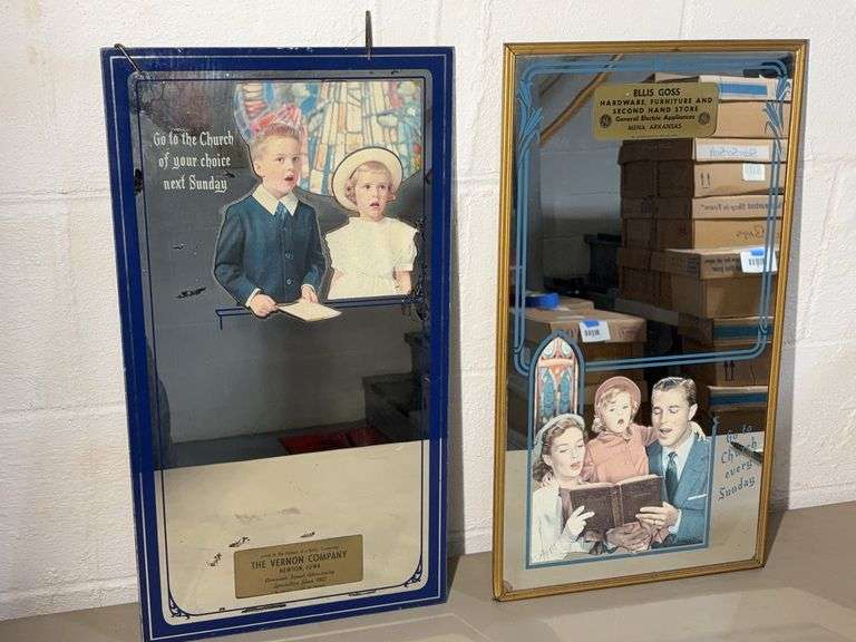 Two Religious Advertisement Pieces