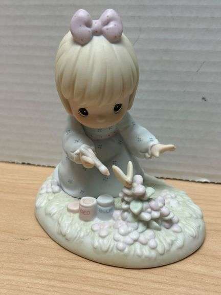 1988 Precious Moments Figurine ‘God Bless You for Touching My Life’