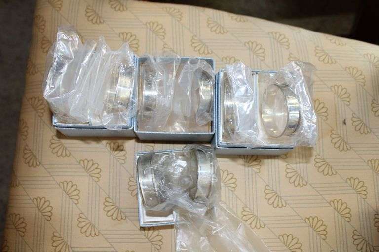 Sterling Silver Napkin Rings