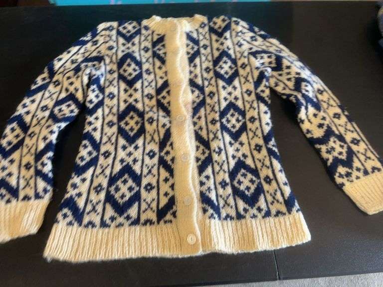 Handmade Knit Sweater