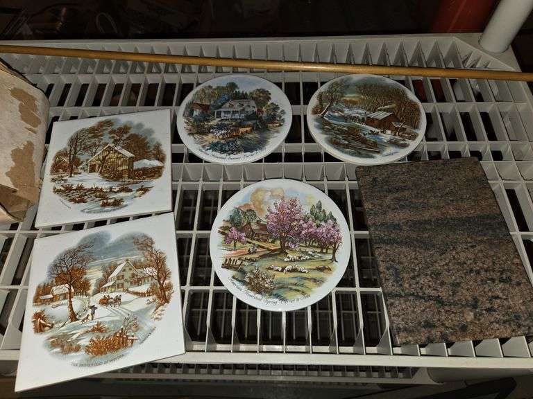 Trivets and marble