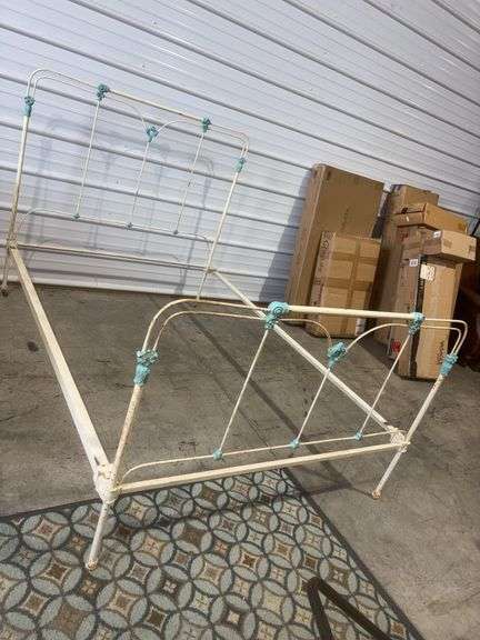 Metal or Cast Iron Bed