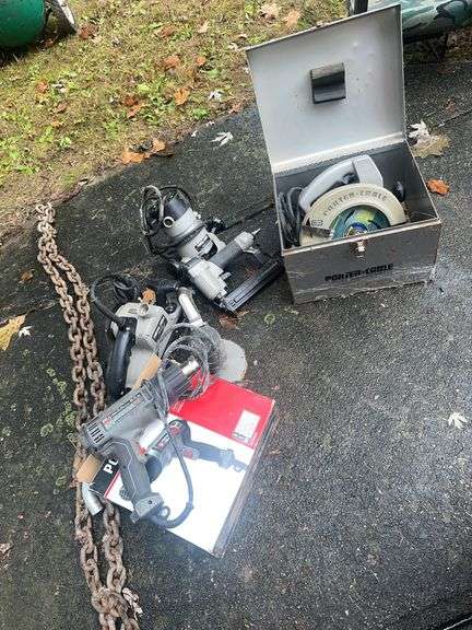 Porter Cable Tools & chain