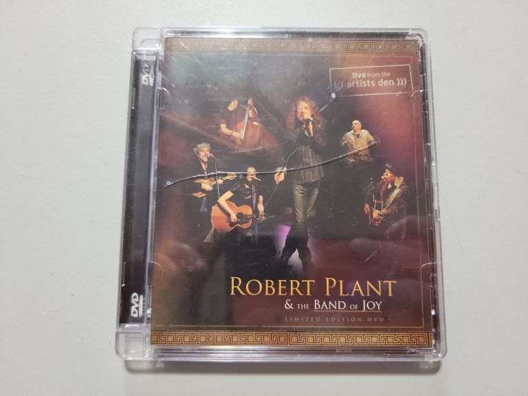 2012 Robert Plant & The Band Of Joy Limited Edition Dvd