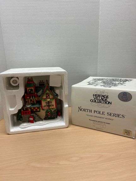 Heritage Village Collection North Pole Series Ornament Works