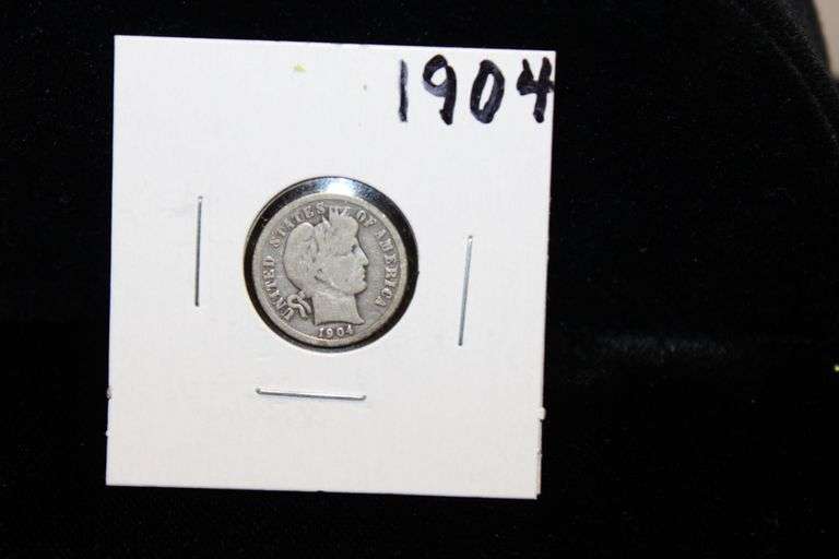 Barber Dime