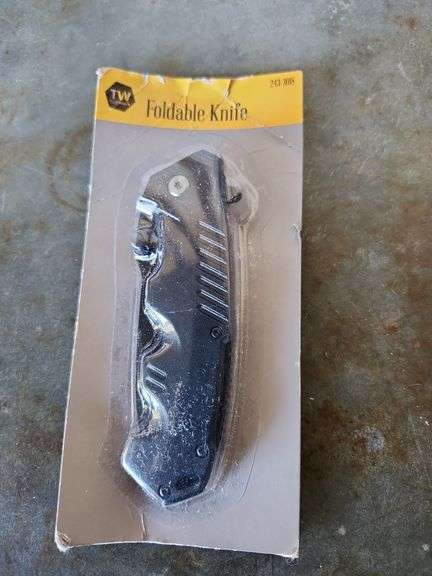 Tuft Work Folding Knife 7.9'', Folded 4.6'' High Quality 2CRL3 Blade ***Must Be 18Yrs Or Older W/Pr