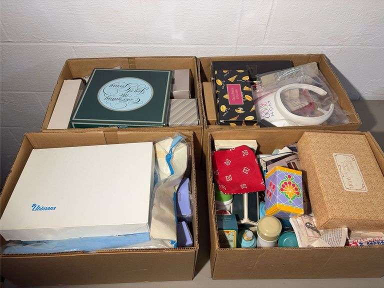 Four Boxes of Avon Products