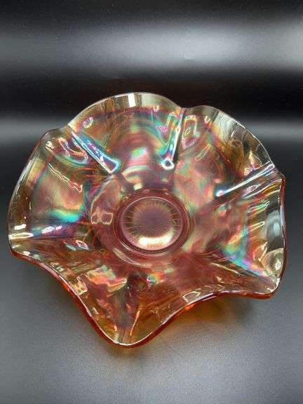 Fenton Cut Arcs Bowl