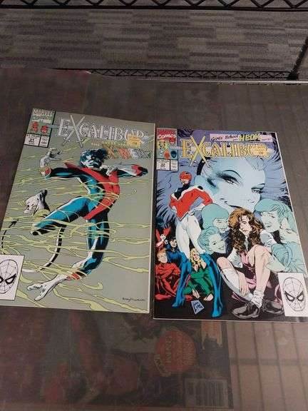 2 Marvel Excalibur Comic Books