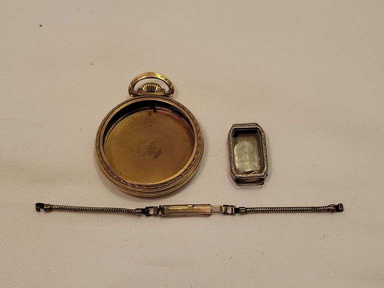 Pocket Watch Parts Lot