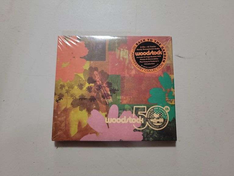 2019 Woodstock 5Oth Anniversary Collection 3 Disc Set Never Opened